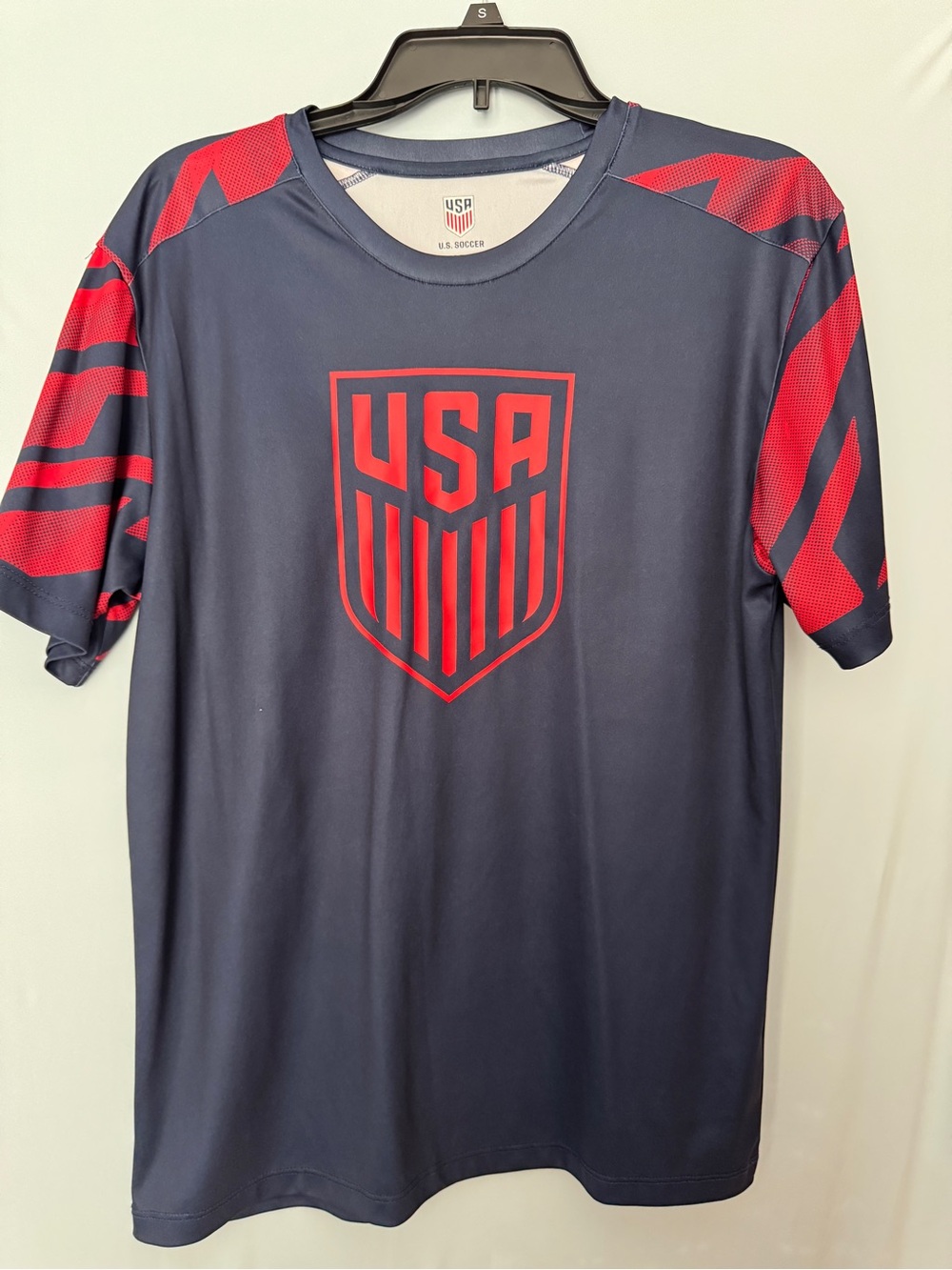 USA US Soccer Short Sleeve Activewear T-Shirt Youth XL EUC Unisex
